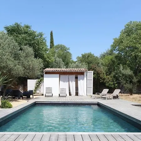 7engarrigue - Deux Pieces Avec Piscine Casa de Férias Uzès